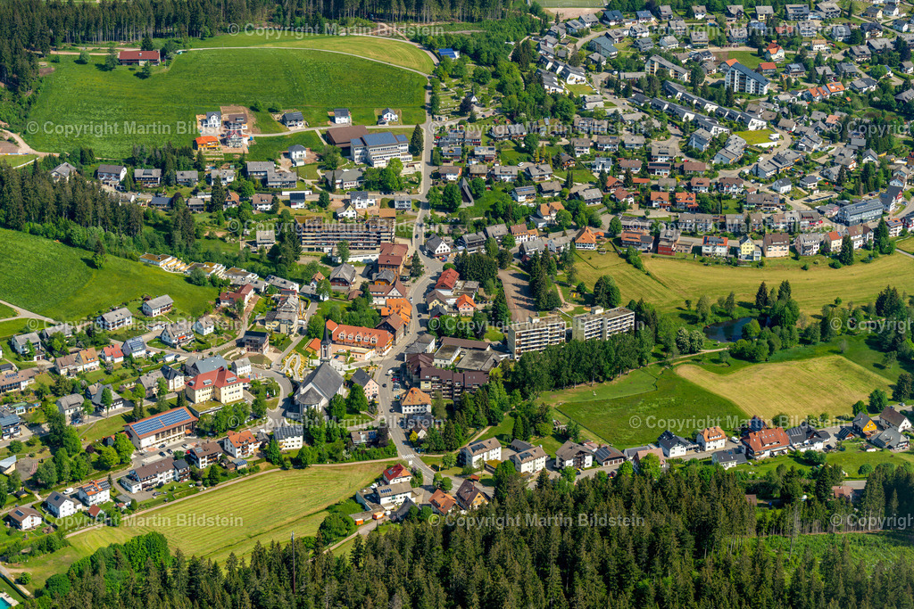 Schönwald | Bilder Fotos Luftbilder Luftaufnahmen Deutschland Süden Westen Schwarzwald Baden Württemberg  