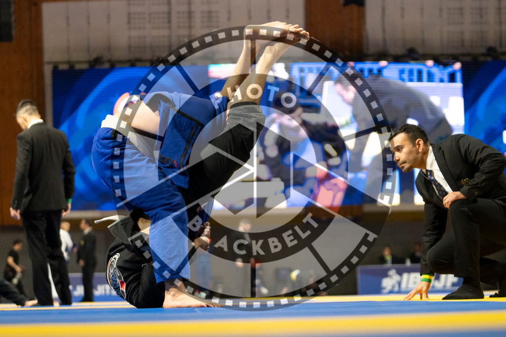 20240119PBB0347 | Fighters compete during the IBJJF European Championship in Paris, France, on January 19, 2024.