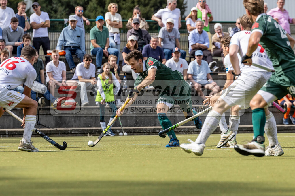 MJ_UHTC-RWK_13.04.2024-47 | Timm Herzbruch (Uhlenhorst Mülheim #14), Uhlenhorst Mülheim - Rot-Weiß Köln am 13.4.2024 in der Waldstadion, Mülheim a.d.Ruhr