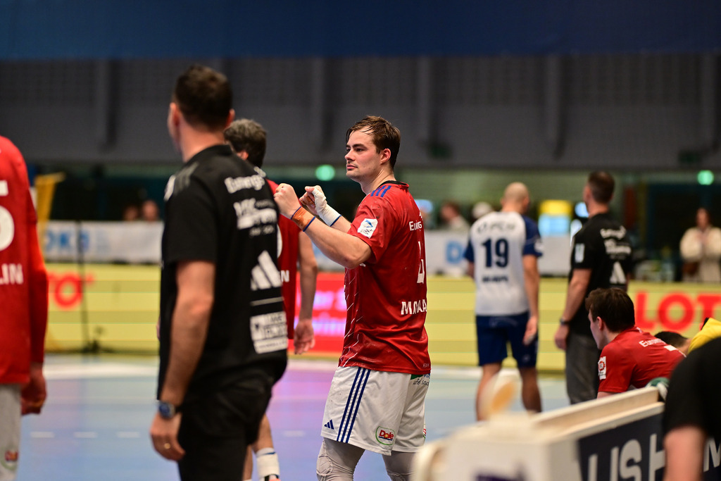 Handball I Herren I Saison 2024-2025 I Bundesliga I 25. Spieltag I HSV Hamburg - 1. VfL Potsdam | Der Sportfotograf. - Realisiert mit Pictrs.com