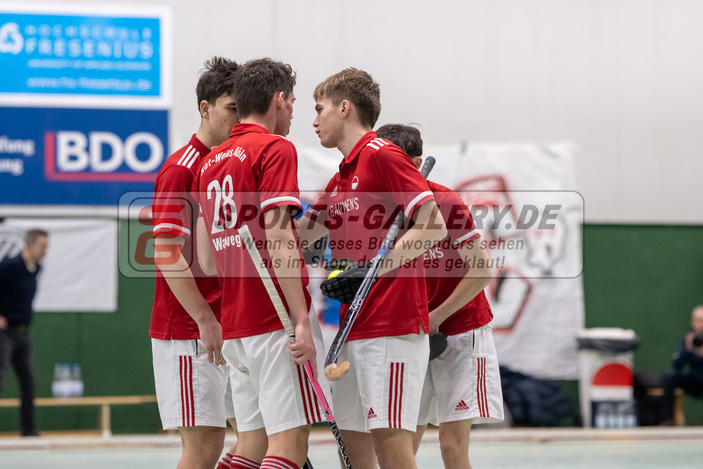 SFE_20230305_0054 | Deutsche Meisterschaft Männliche U16 Halle 2023 am 05.03.2023 in Köln (KTHC Stadion Rot-Weiss Köln Tennis and Hockey Club), Photo: Stephan Fehrmann 2022 (Sports-Gallery)