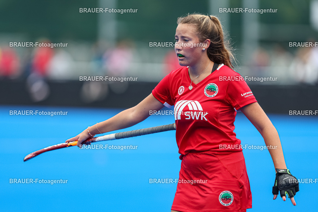 Crefelder HTC und HC Essen  | Krefeld, Deutschland 10.09.2022, , 

 2. Bundesliga Spiel der Damen zwischen Crefelder HTC und HC Essen auf der Gerd Wellen Hockeyanlage am 10. September 2022 in Krefeld.

(Foto: BRAUER-Fotoagentur)
 