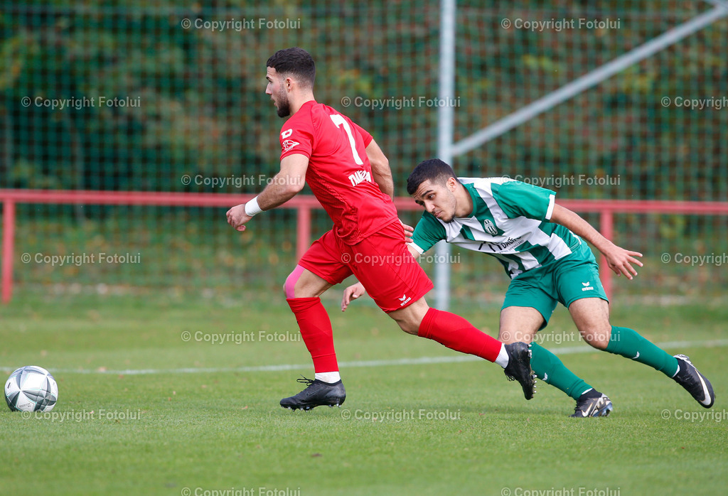 A_LUI_191024_11 | SPORT FUSSBALL LL OST ASKOE OEDT1B-ASKOE SCHWERTBERG IM BILD: ALBI MUHAREMI  (OEDT) UND ILKE DEMIR (SCHWERTBERG) FOTO: FOTOLUI