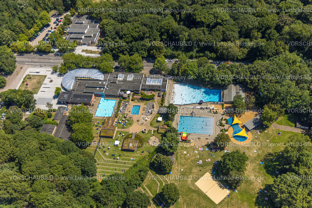 Oberhausen230705561 | Luftbild, Vonderort Wellness-Center mit Sauna, Wellness und Freibad, Osterfeld, Oberhausen, Ruhrgebiet, Nordrhein-Westfalen, Deutschland