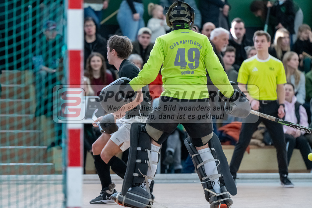 HK_20250202_102305 | 2. Bundesliga Halle Herren Club Raffelberg - Schwarz Weiss Köln am 2.2.2025 Halle am Raffelberg, Duisburg ,