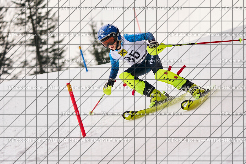 ALP3810_KinderCup-SL_STMK_Strallegg_Thanner Timo Maximilian | Raiffeisen KINDERCUP Alpin, SLALOM auf der JogllandStreif in Strallegg am So 23. Februar 2025. Veranstaller: Steirischer Skiverband (5000). Skiunion Strallegg (5197).