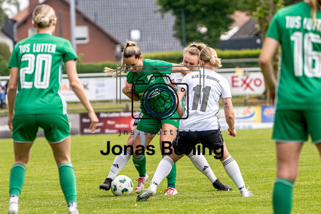 Fußball I Frauen I Saison 2025-2026 I Oberliga Niedersachsen I 22. Spieltag I TuS Lutten - DJSK-SV Bunnen I 00077 | jns.sportfotos - Realisiert mit Pictrs.com