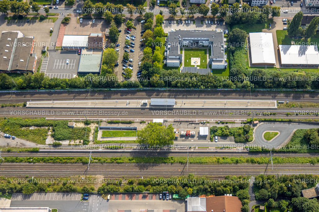 Holzwickede230901293 | Luftbild, Bahnhof, Holzwickede, Ruhrgebiet, Nordrhein-Westfalen, Deutschland