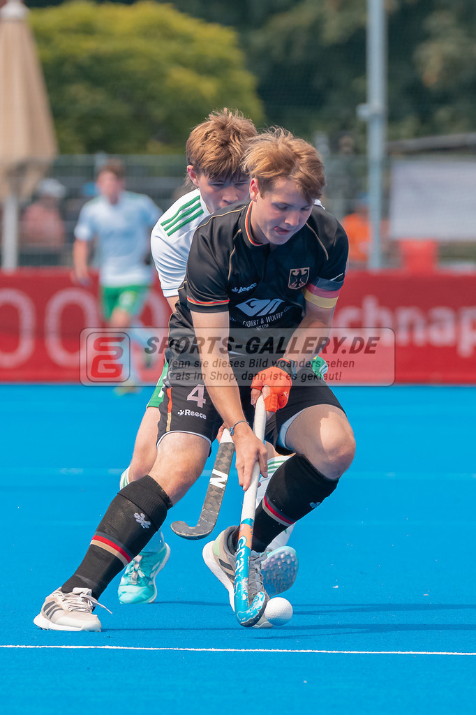HK_20230713_101939 | Euro Hockey MU18 Germany vs Ireland Championship Girls &amp; Boys am 13.7.2023 CHTC , Krefeld ,