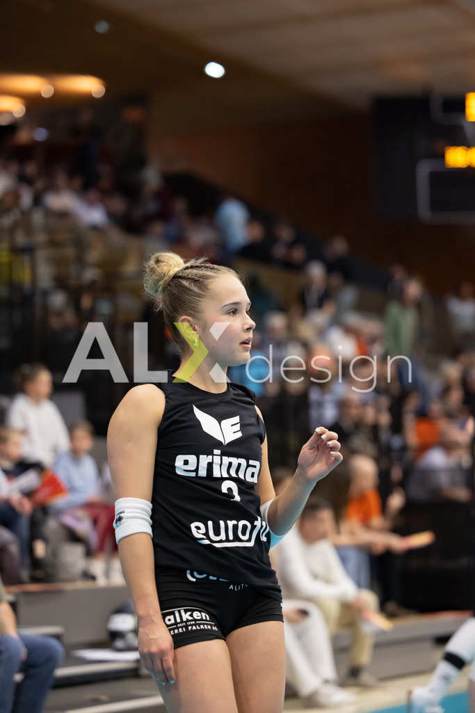 Volleyball I Frauen I Saison 2025-2026 I Volleyball NLA | Women I  Playoffs Finals 1/5 I viteos NUC - VC Kanti Schaffhausen I 06.04.2026 | 2 Kimi Schnegg (CH) (VC Kanti Schaffhausen) – Libera - Realisiert mit Pictrs.com