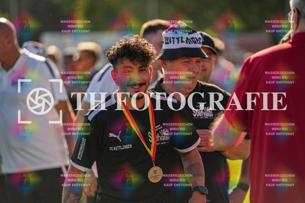 GER, FC Zell - FC Wittlingen, Fussball, Rothaus Bezirkpokal, Finale, Saison 2024/2025, 29.05.2025 | GER, FC Zell - FC Wittlingen, Fussball, Rothaus Bezirkpokal, Finale, Saison 2024/2025, 29.05.2025Foto: TH Fotografie/Alessio Bosco