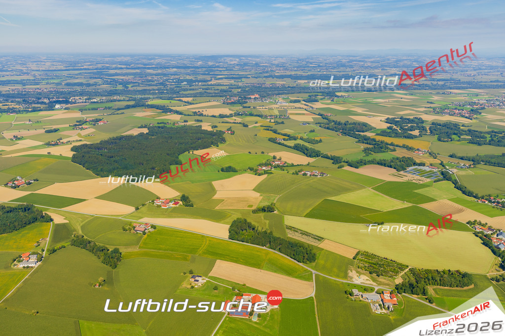 Klassische Luftaufnahme ohne Drohne zeigt:Rotteneberg bei Mörschwang - Die Luftbildaufnahme wurde 2025 vom UL-Flugzeug heraus erstellt ( keine Drohne ) - Hochauflösende Luftaufnahme -Nicht vergleichbar mit Google Maps oder Satelittenbilder- Die Geschenkidee !Mit Lizenz und Bildrechte bestellbar