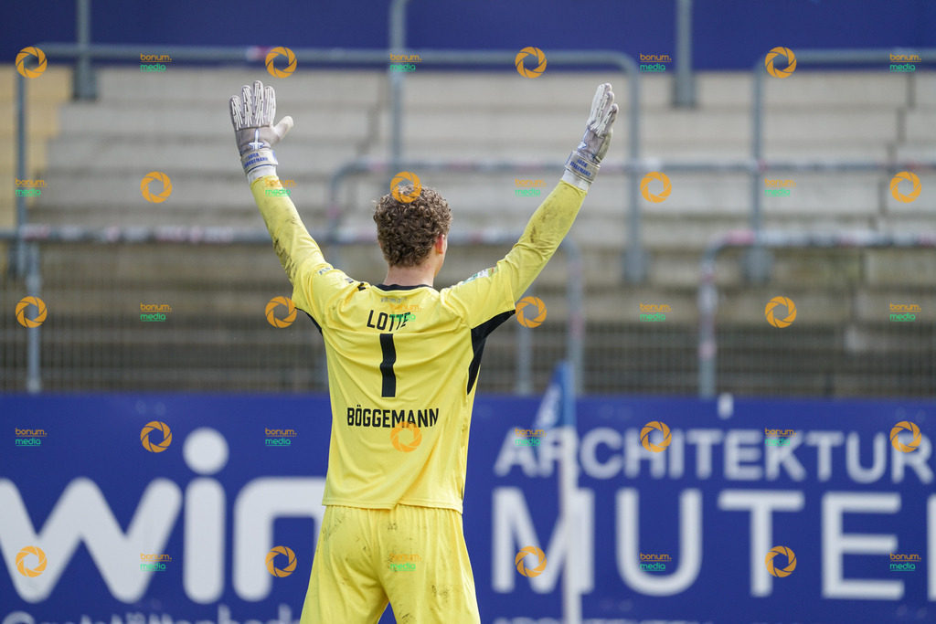 VfL Sportsfreunde Lotte vs. VfL Bochum II U23 - Regionalliga West - 28. Spieltag 2026 | Luca Böggemann, 1 - Realisiert mit Pictrs.com