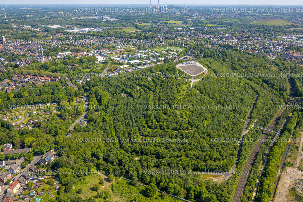 Bottrop230509498 | Luftbild, Tetraeder, Halde Beckstraße, Batenbrock-Nord, Bottrop, Ruhrgebiet, Nordrhein-Westfalen, Deutschland