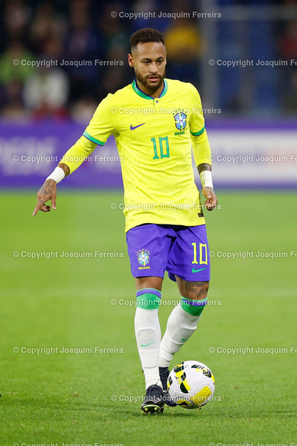 220923bravsgha_0438 | Frankreich Le Havre, 23.09.2022 xabx Nationalteams Freundschaftsspiel Brasilien – Ghana v.l.,Neymar Junior (Brazil), FREISTELLER - Realisiert mit Pictrs.com