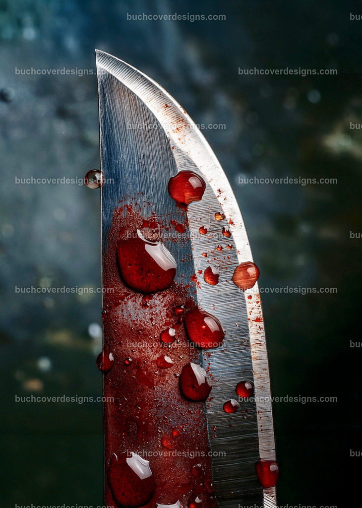 Messer spitze mit blut | Entdecken Sie kreative Buch Cover Designs für Self-Publishing-Autoren und Verlage! Unsere maßgeschneiderten Designs ziehen Leser an und bringen Ihre Geschichten visuell zum Leben. Lassen Sie uns Ihr perfektes Cover gestalten!