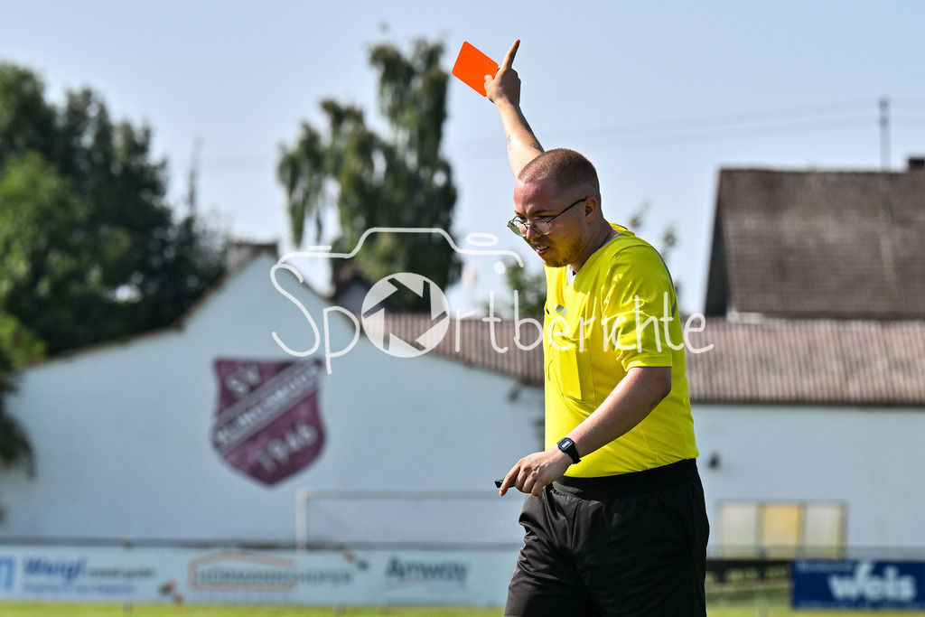 SV Klingsmoos - BC Aichach | Schiedsrichter Stefan SEDLMAYR schickt Aichach 17 vom Platz