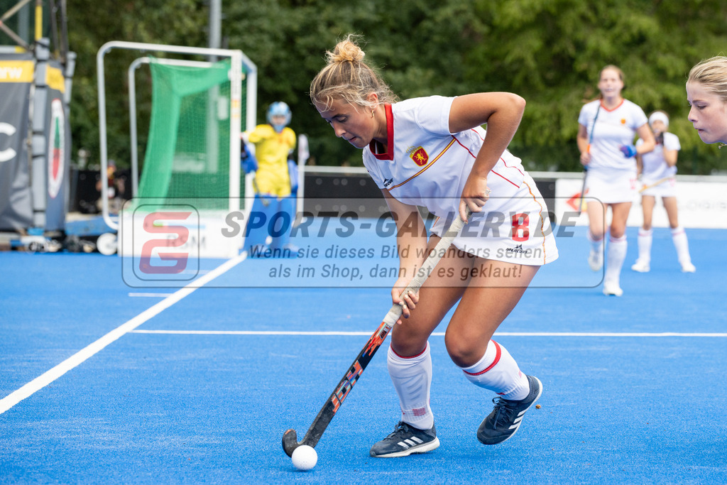 SFE_20230716_0049-2 | EuroHockey EM U18 Girls 3th 4th England vs Spain am 16.07.2023 in Krefeld (Gerd-Wellen-Hockeyanlage), Photo: Stephan Fehrmann 2023 (Sports-Gallery)