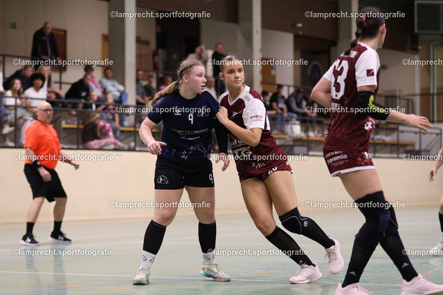 Handball I Juniorinnen I Saison 2026-2027 I Oberliga Schleswig-Holstein I 3. Spieltag I HSG Kalkberg 06 - TSV Bargteheide 201 | v.l. Ida Marit Zickermann (9, HSG Kalkberg 06), Luna Christensen (20, HSG Kalkberg 06) - Realisiert mit Pictrs.com
