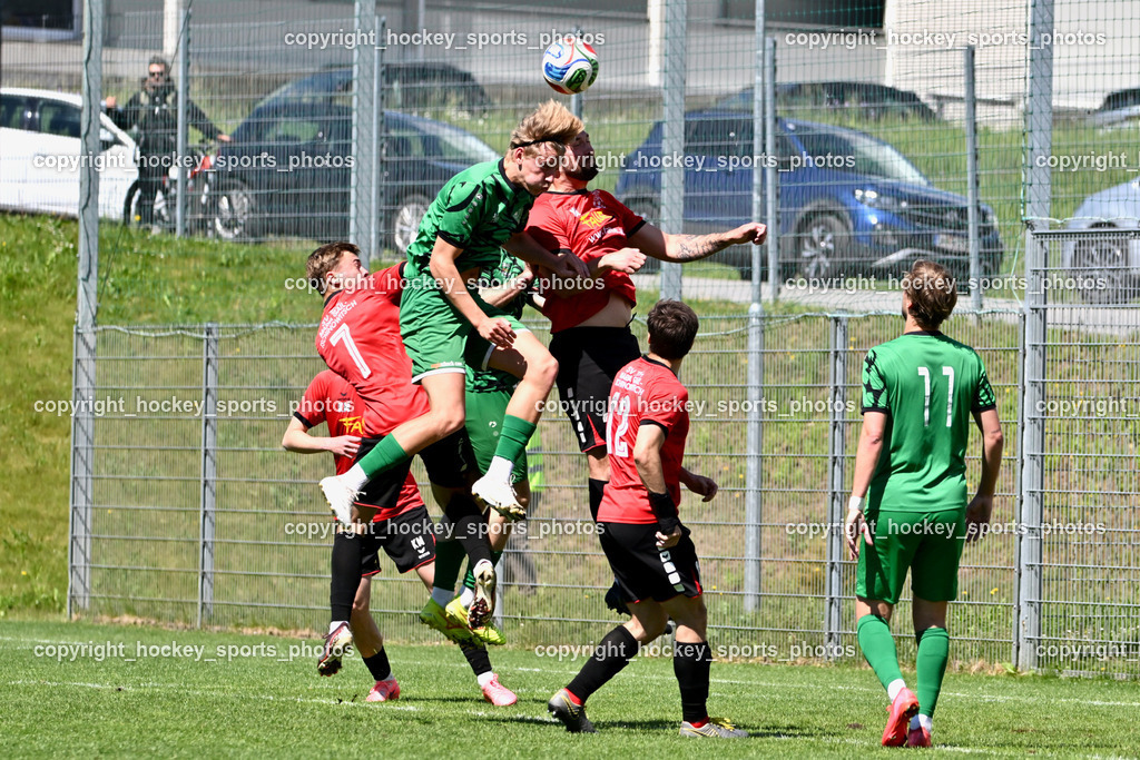 SC Landskron vs. SV Falle Maria Gail | #11 Sebastian Bauer SC Landskron, #12 Martin Krampl SV Maria Gail, #10 Jonas Steinwender SC Landskron, #7 Jonas Reithofer SV Maria Gail, #23 Klemen Velic SV Maria Gail, SC Landskron vs. SV Falle Maria Gail, SC Landskron vs. SV Falle Maria Gail am 17.05.2026 in Villach (Sportanlage Landskron), Austria, (Photo by Bernd Stefan)