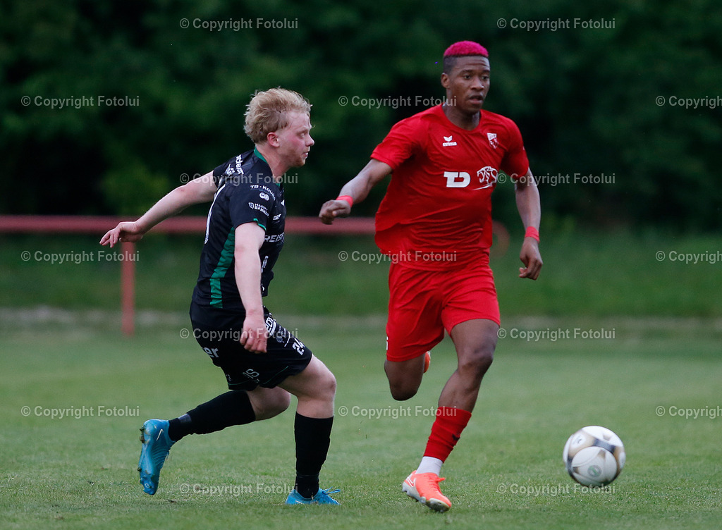 A_LUI_060625_37 | SPORT FUSSBALL REGIONALLIGA MITTE ASKOE OEDT-GLEISDORF 09 06.06.2025 IM BILD: JONATHAN ALUKWU  (OEDT) UND FABIAN LENHART (GLEISDORF) FOTOLUI