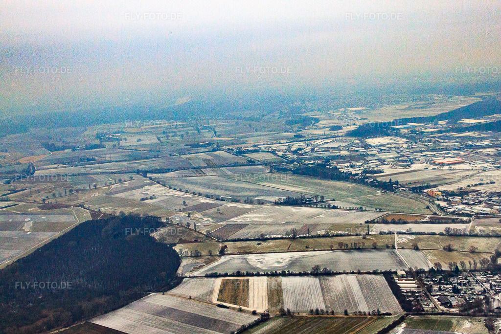 Luftbild: Hockenheim, Flugplatz in Hockenheim im Bundesland Baden-Württemberg in Deutschland.Foto: IMG_23421.jpg vom 06.01.2010 durch Werner Riehm/FLY-FOTO.deAuflösung des Originals: 4415 x 2943 px