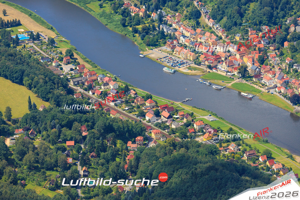 Luftbild von  Stadt-wehlen - Luftaufnahme wurde 2016 von https://frankenair.de mittels Flugzeug (keine Drohne) erstellt - die Geschenkidee