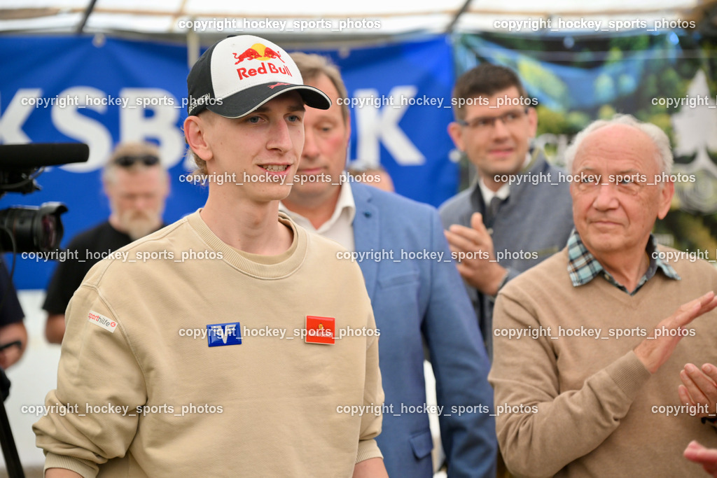 Empfang Daniel Tschofenig | Einzug Daniel Tschofenig, Empfang Daniel Tschofenig, Empfang Daniel Tschofenig am 10.05.2025 in Hohenthurn (Mehrzweckhaus Hohenthuurn), Austria, (Photo by Bernd Stefan)
