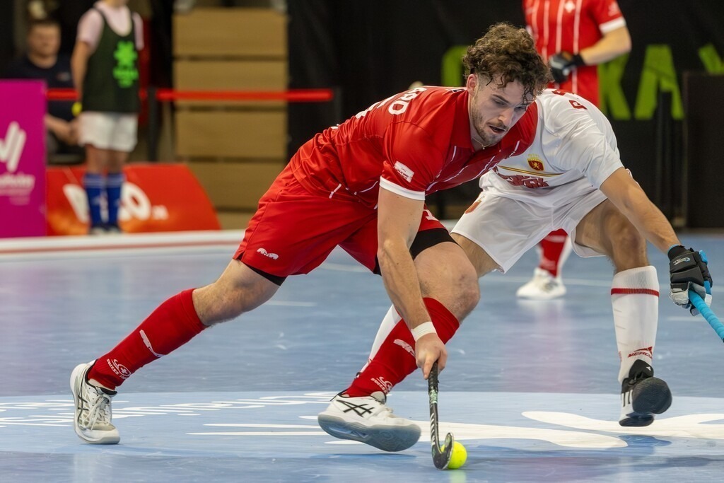EuroHockey Indoor Championship 2026 in Heidelberg: Schweiz gegen Spanien (Vorrunde Pool B) | EuroHockey Indoor Championship 2026 in Heidelberg: Schweiz gegen Spanien (Vorrunde Pool B) - Realisiert mit Pictrs.com