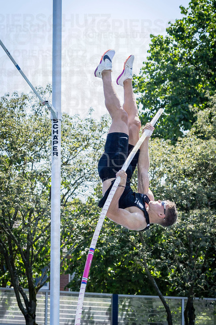 Multisport Event; Ratingen, 28.06.2026 | RATINGEN, GERMANY - JUNE 28, 2026 : Marcel Meyer (GER / Germany) competing in the pole vault during the Multisport Event at Stadion Ratingen on June 28, 2026 in Ratingen, Germany.