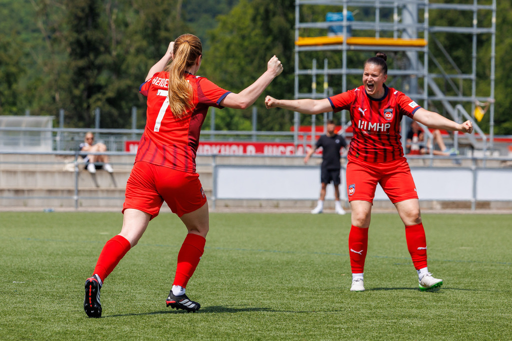 FCHTVS_260531_7497 | 1.FC Heidenheim 1846 II vs. TV Steinheim, Fußball, Frauen, Bezirksliga, 2025/2026, Meisterrunde, 5. Spieltag, 31.05.2026 in Heidenheim, Kunstrasen b. Voith-Arena West(Foto: Michael Bulling) - Realisiert mit Pictrs.com