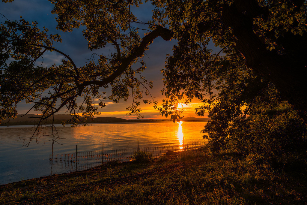 SUNSET | Sonnenuntergang auf der Insel Reichenau - Realisiert mit Pictrs.com