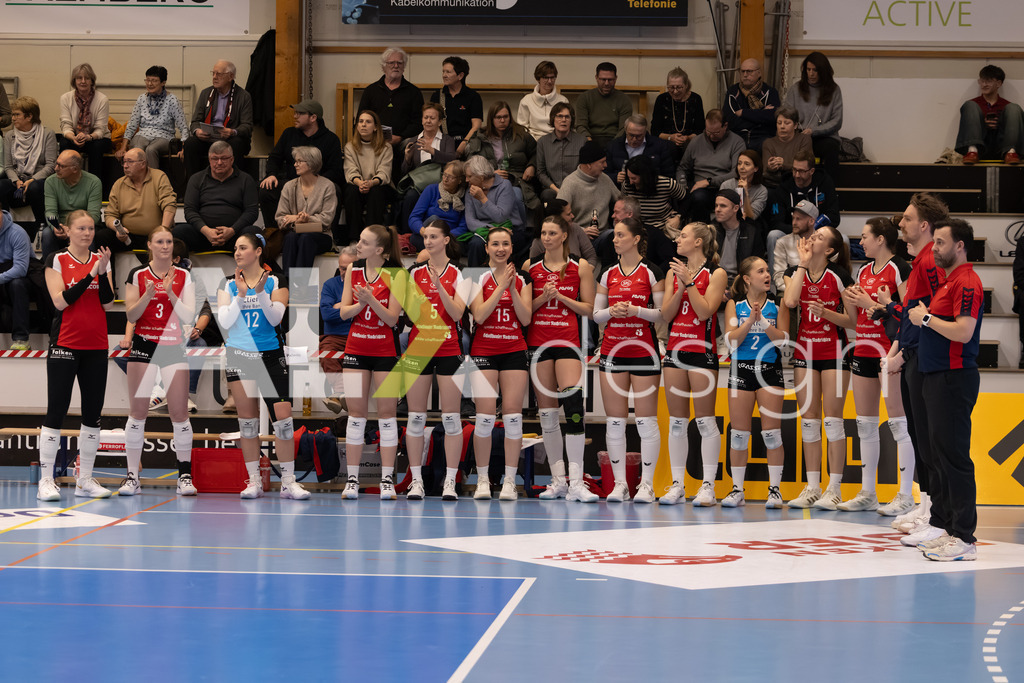 Volleyball I Frauen I Saison 2025-2026 I Volleyball NLA | Women I Round 16 I VC Kanti Schaffhausen - Viteos NUC I 31.01.2026 | VC Kanti Schaffhausen - Realisiert mit Pictrs.com