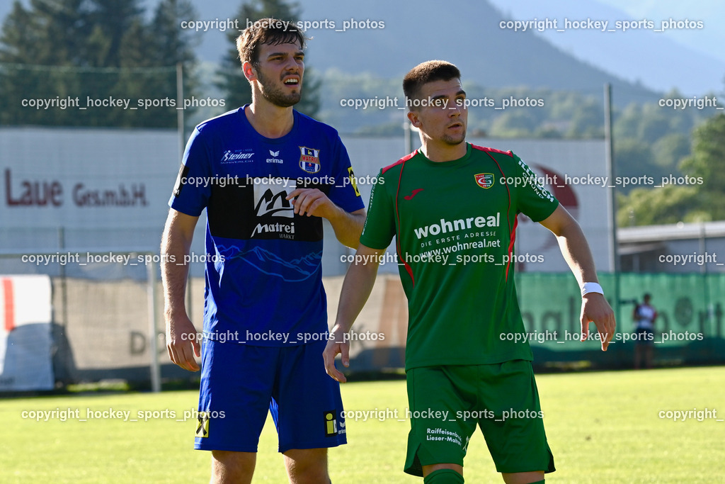 FC Gmünd vs. Union Matrei 19.8.2023 | #8 Benjamin Cosic, #23 Nermin Hasancevic