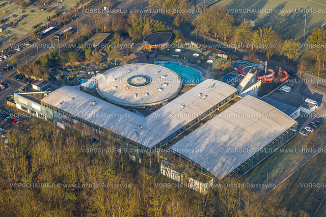 Hamm250200650Osten-2 | Luftbild, Maximare Erlebnisbad mit Innen- und Außenschwimmbecken, Rutschen, Aqua-Fitness-Angeboten, Saunen und Anwendungen, Osten, Hamm, Ruhrgebiet, Nordrhein-Westfalen, Deutschland