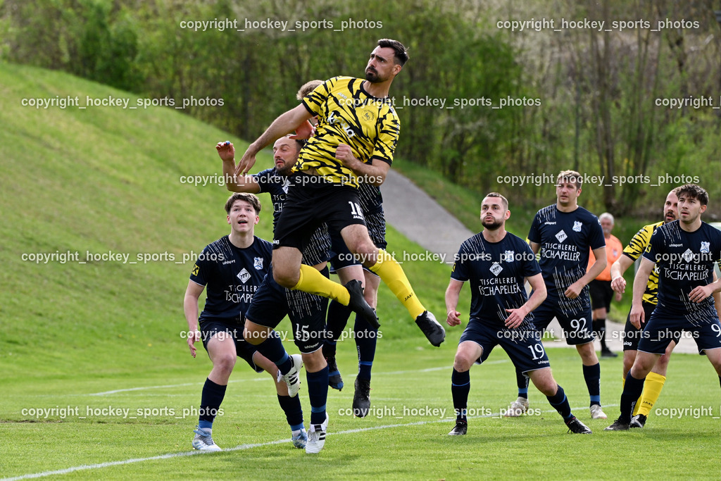 FC Faakersee vs. FC Dölsach | #18 Andreas Unterguggenberger FC Faakersee, #4 Yannick Finn Brandner FC Dölsach, #9 Philipp Hochegger FC Dölsach, #92 Sandro Höferer FC Dölsach, #92 Sandro Höferer FC Dölsach, FC Faakersee vs. FC Dölsach, FC Faakersee vs. FC Dölsach am 20.04.2025 in Finkenstein (Sportplatz Finkenstein), Austria, (Photo by Bernd Stefan)