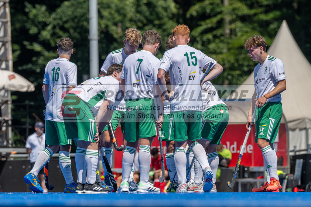 SFE_20230708_0046 | EuroHockey EM U18 Boys Austria vs Ireland am 08.07.2023 in Krefeld (Gerd-Wellen-Hockeyanlage), Photo: Stephan Fehrmann 2023 (Sports-Gallery)