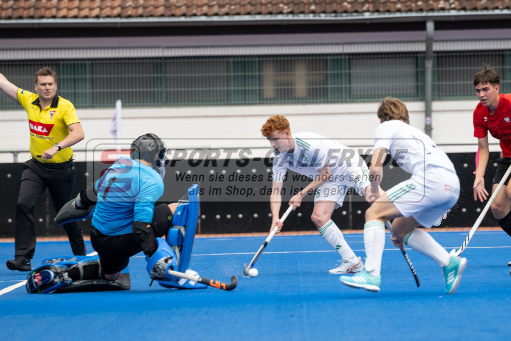 SFE_20230715_0009 | EuroHockey EM U18 Boys Ireland vs Poland am 15.07.2023 in Krefeld (Gerd-Wellen-Hockeyanlage), Photo: Stephan Fehrmann 2023 (Sports-Gallery)