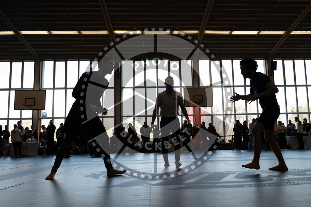 20240309PBB4743 | Fighters compete during the International Luta Livre (ILLCS) Spring Championship in Hannover, Germany, on March 9, 2024.