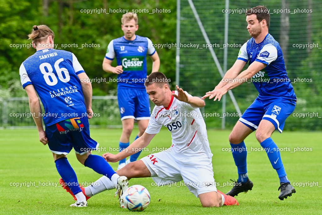 SV Dellach Gail vs. SAK 29.5.2023 | #32 Martin Jantschgi, #23 Marko Mitrovic, #86 Lukas Fabian Santner