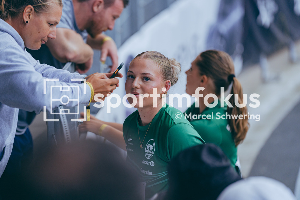 DM U23 U18 Bochum 2026 | Gerda Kirchner (SV Halle) im Diskuswurf bei den Deutschen Meisterschaften der U18 &amp; U23 2026 im Lohrheidestadion in Bochum-Wattenscheid. - Realisiert mit Pictrs.com