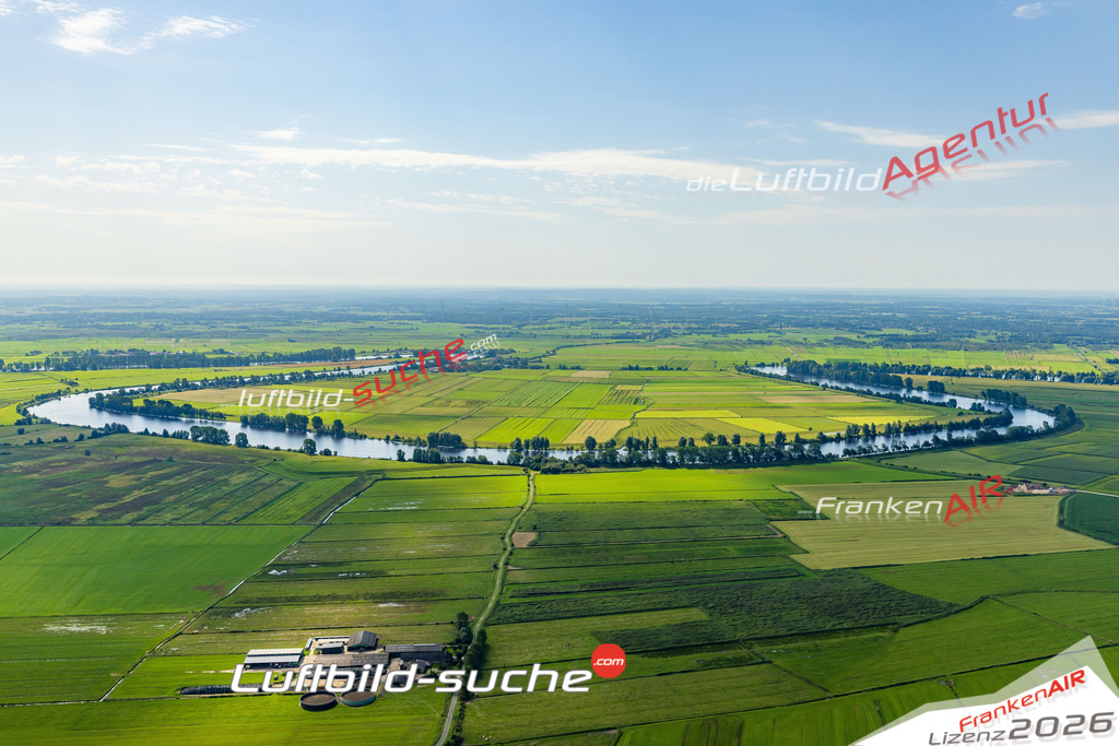 Luftaufnahme Eider Drage - Die Luftaufnahme wurde 2025 vom UL-Flugzeug heraus erstellt ( ohne Drohne ) - Hochauflösende Luftaufnahme - für professionelle Ausdrucke geeignet. Die Geschenkidee !Mit Lizenz und Bildrechte bestellbar