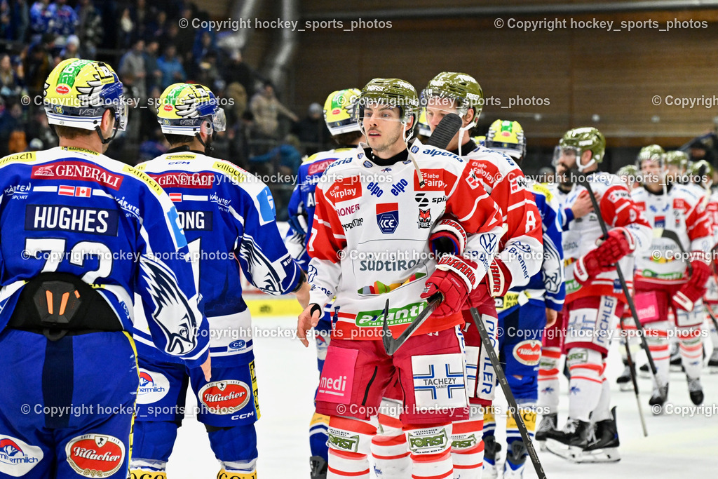 EC IDM Wärmepumpen VSV vs. HCB Südtirol Alperia | HC Bozen Mannschaft, EC IDM Wärmepumpen VSV vs. HCB Südtirol Alperia, EC IDM Wärmepumpen VSV vs. HCB Südtirol Alperia am 28.12.2025 in Villach (Stadthalle Villach), Austria, (Photo by Bernd Stefan)