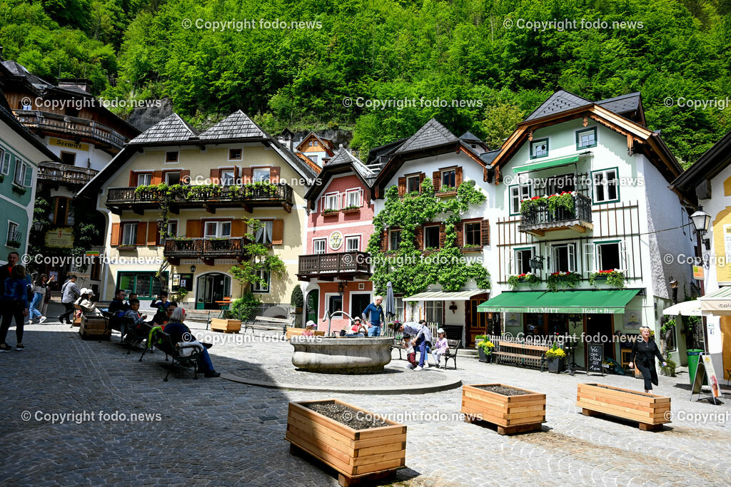 Hallstatt_ 19.05.2023-57 | 19.05.2023, Hallstatt, AUT, Hallstatt, im Bild Ortskern