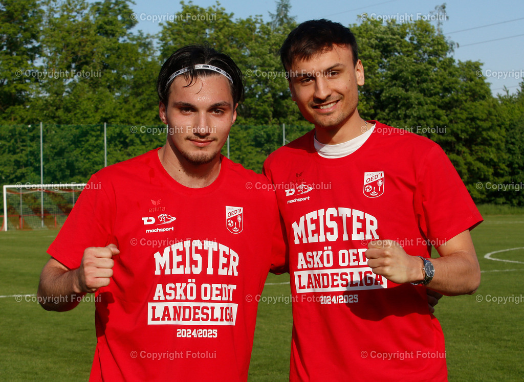 A_LUI_03052025_16 | SPORT FUSSBALL LL.OST ASKOE OEDT 1B-USV ST.ULRICH 03.05.2025IM BILD: TUNAHAN SAHAN UND LUKAS BRUNNMAYR (OEDT1B)FOTO:FOTOLUI