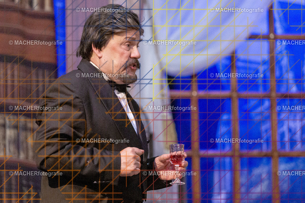 296_MFL-2025 | Portraitbilder von Regisseur; Darsteller; Techniker; Maske; Kostüme; Chor; Musiker; Bilderserie der Generalprobe und der Premierenvorstellung, Szenenbilder; Ausdrucksstudien; Bühnenüberblick; Bühnenkulissen; Pressefotos inkl. Redaktionsfoto Darstellergruppe.