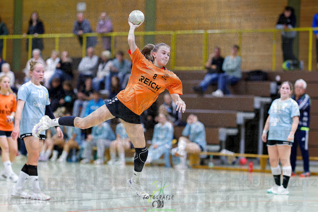 Bezirksliga weibl. A-Jugend; HSG Eibelshausen/Ewersbach - VfB Driedorf | Bezirksliga weibl. A-Jugend; HSG Eibelshausen/Ewersbach - VfB Driedorf am 30.10.2025 in Eibelshausen (Holderberghalle)Photo © 2025 - Jörg Heinrich - Realisiert mit Pictrs.com