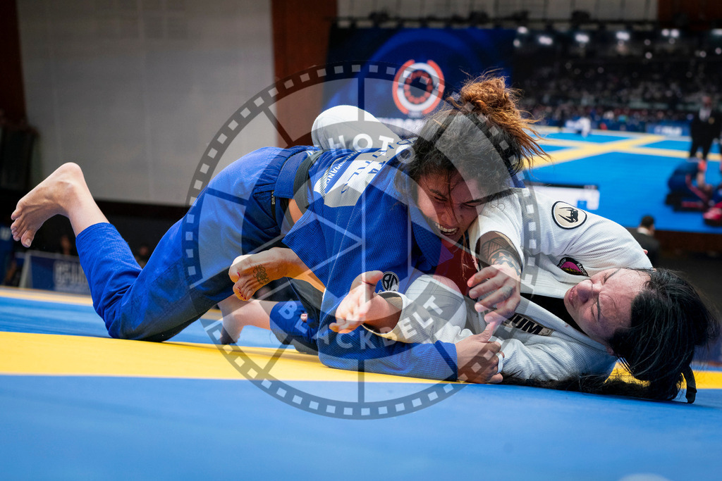 20240126PBB1944 | Fighters compete during the Brazilian Jiu-Jitsu European Championship of the IBJJF in Paris, France, on January 26, 2024.