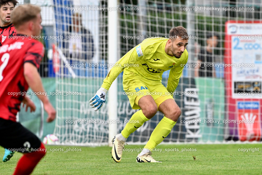SAK vs. ATUS Ferlach | #1 Kristijan Kondic SAK, SAK vs. ATUS Ferlach, SAK vs. ATUS Ferlach am 01.08.2025 in Klagenfurt (Sportpark Welzenegg), Austria, (Photo by Bernd Stefan)