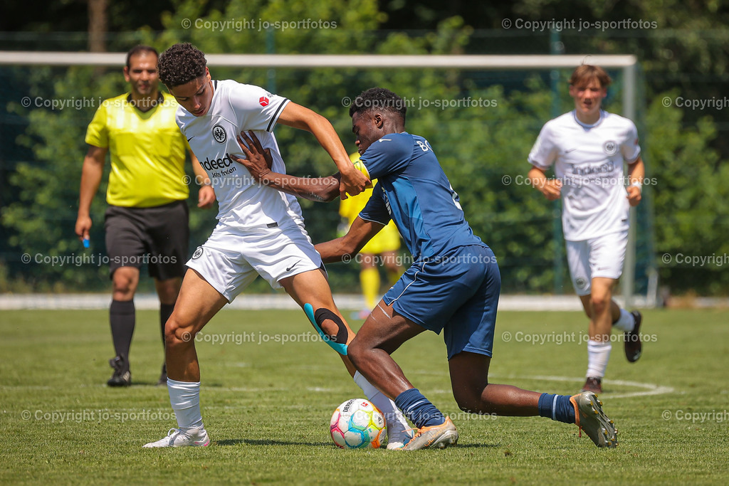 BQ3I6998 | 17.06.2023; Testspiel; Rasenplatz Offdilln; VfL Bochum U17 - Eintracht Frankfurt U17; Ergebnis: 3:1 (1:1)